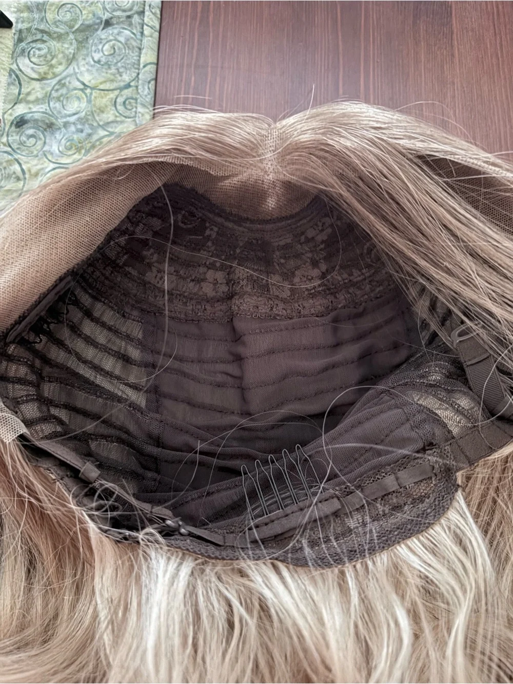 Long Wavy-Natural Blonde-HD Lace-Pre-Plucked-Water Wave-Heat Resistant Wig